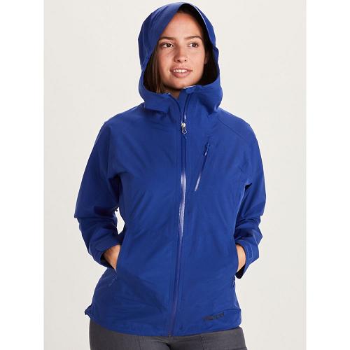 Marmot Knife Edge Rain Jacket For Womens Grey Blue YON023489